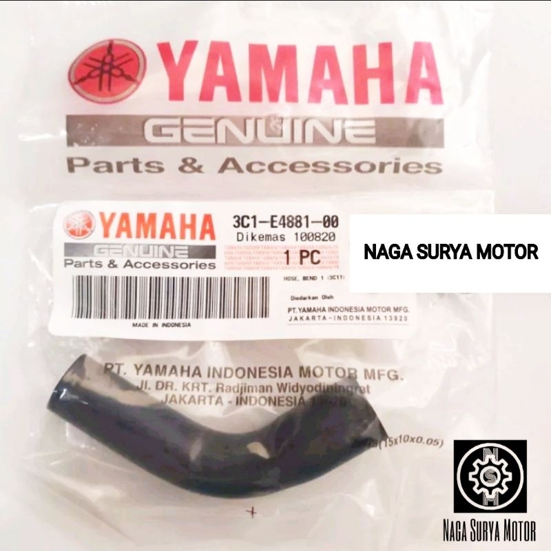 Hose bend selang dari Pertigaan ke Cylinder head Vixion old 3C1-E4881-00 ORI YGP