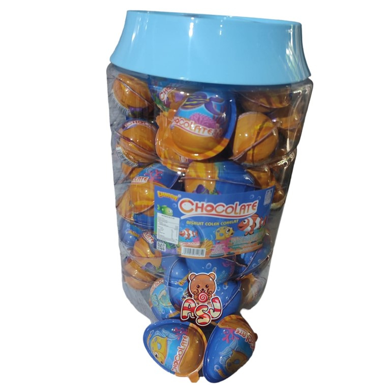 

LIANGGUI BISKUIT COLEK COKELAT FISH EGG ISI 60 X 6 GR