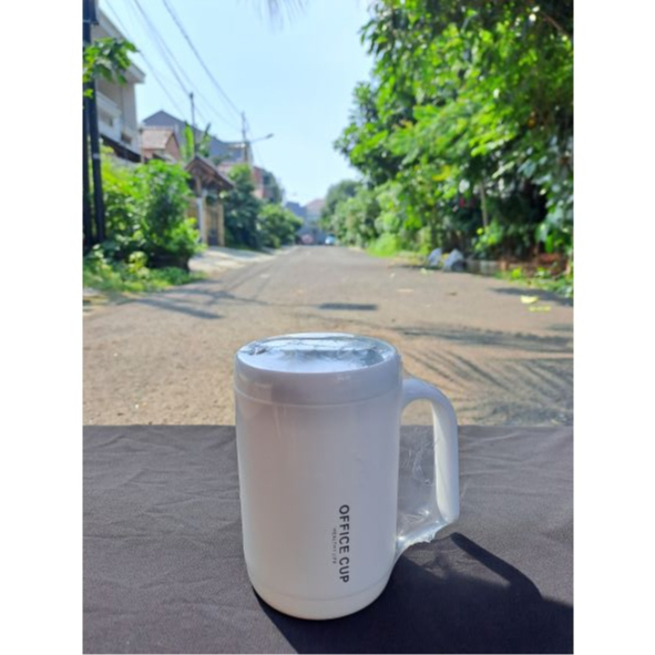 DEOSOFFICIAL -- WATER CUP MUG PLASTIK 500 ML / MUG 500 ML / CUP COFFEE TEA MUG JUMBO PP