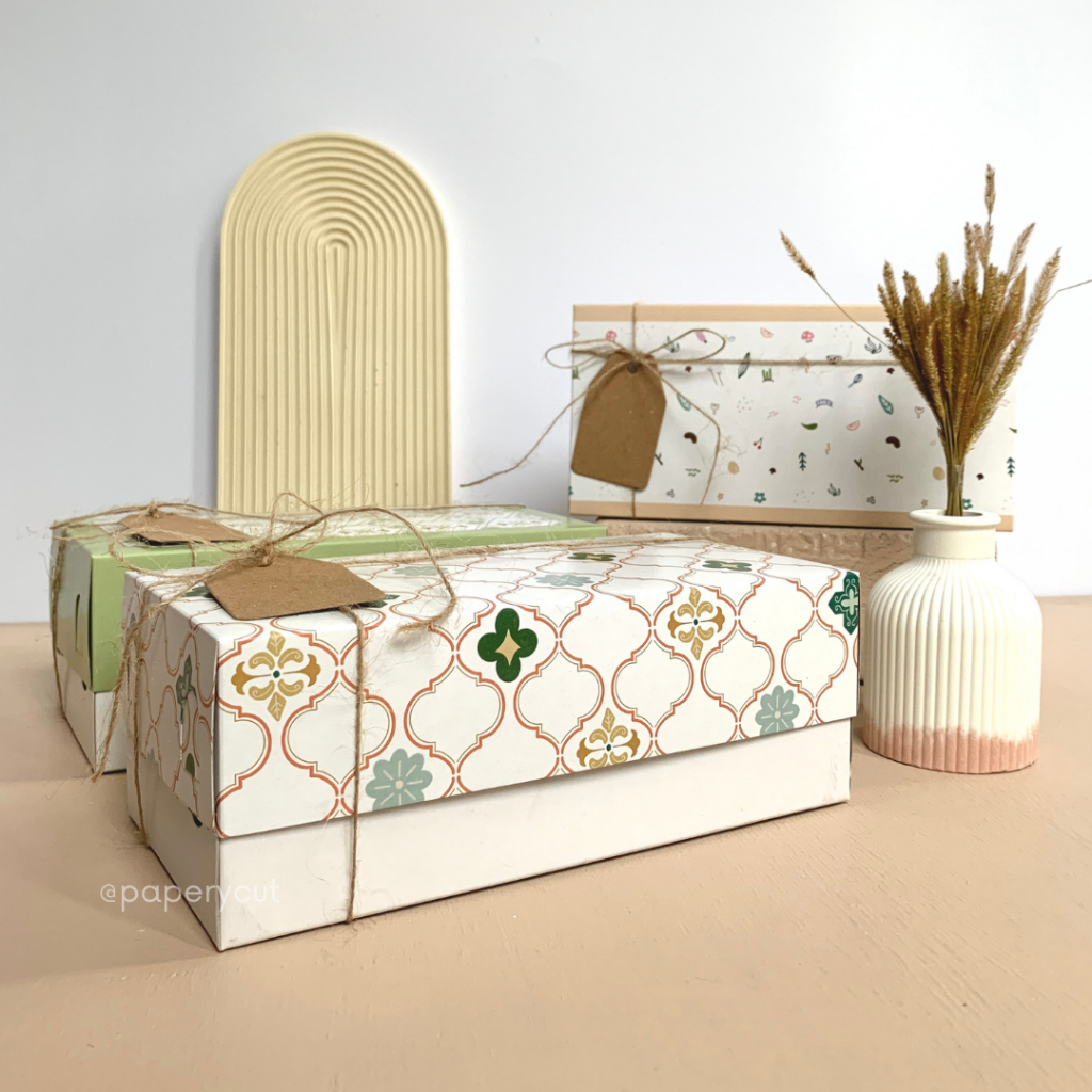 

Box Dus kotak Kue Cookies 22 x 11 x 8 cm - ECO isi 10pcs