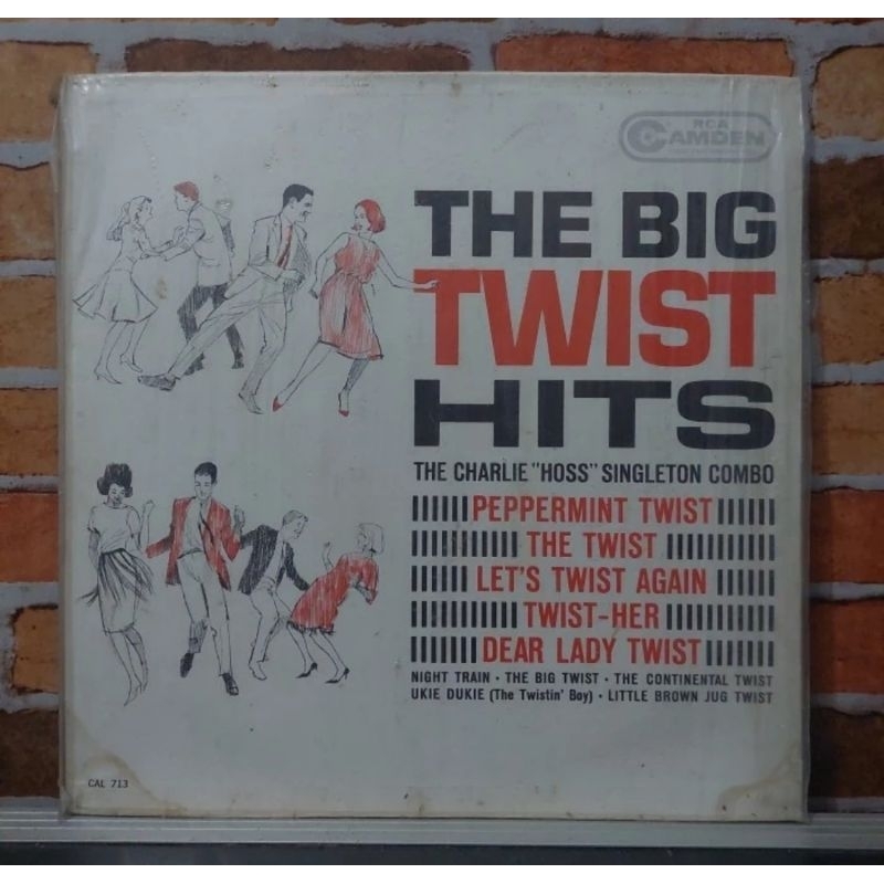 Vinyl Piringan Hitam 12 inch The Big Twist Hits