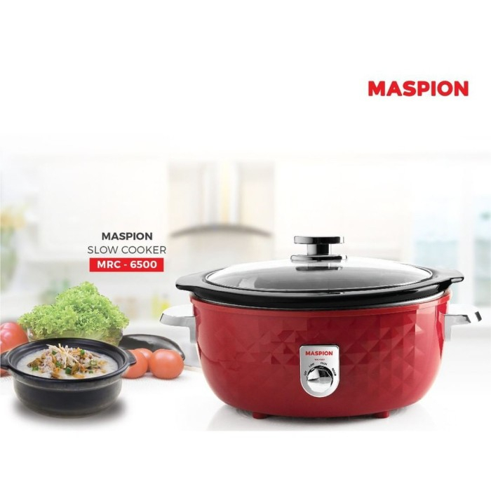 Slow Cooker Maspion 6L MSC-6500 / SlowCooker Maspion 6liter