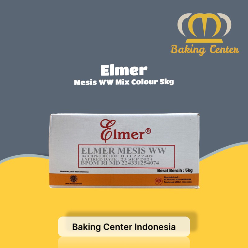 

Elmer Mesis WW Mix Colour 10kg / Elemr Mesis Warna Mix 10kg