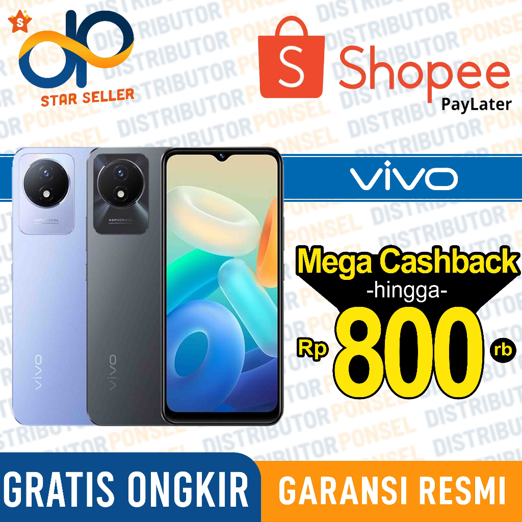 Vivo Y02T / Y02 4/64 GB 3/32 GB Garansi Resmi Vivo Y 02T 4 GB 64 GB Not Y01A Y02 Y02T Y21A Y21S Y22 Y35 Y36 Y15S Y16 V25 V25E V27 V27E T1 Pro