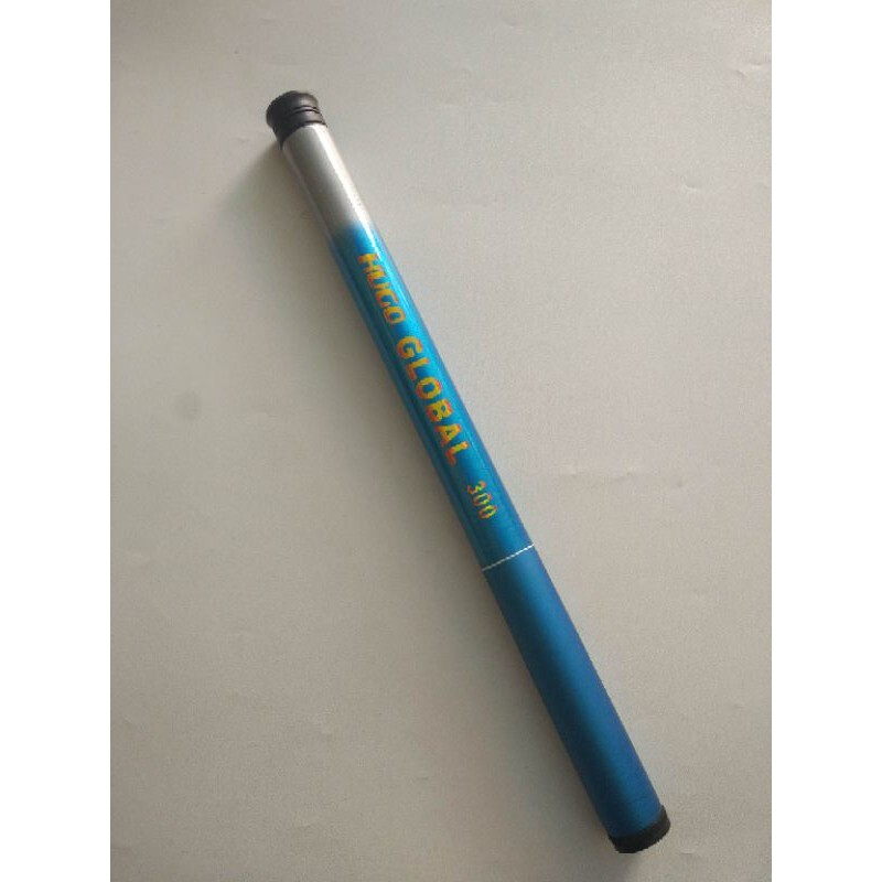 Tegek pancing ruas pendek 30cm hugo global pole fiber