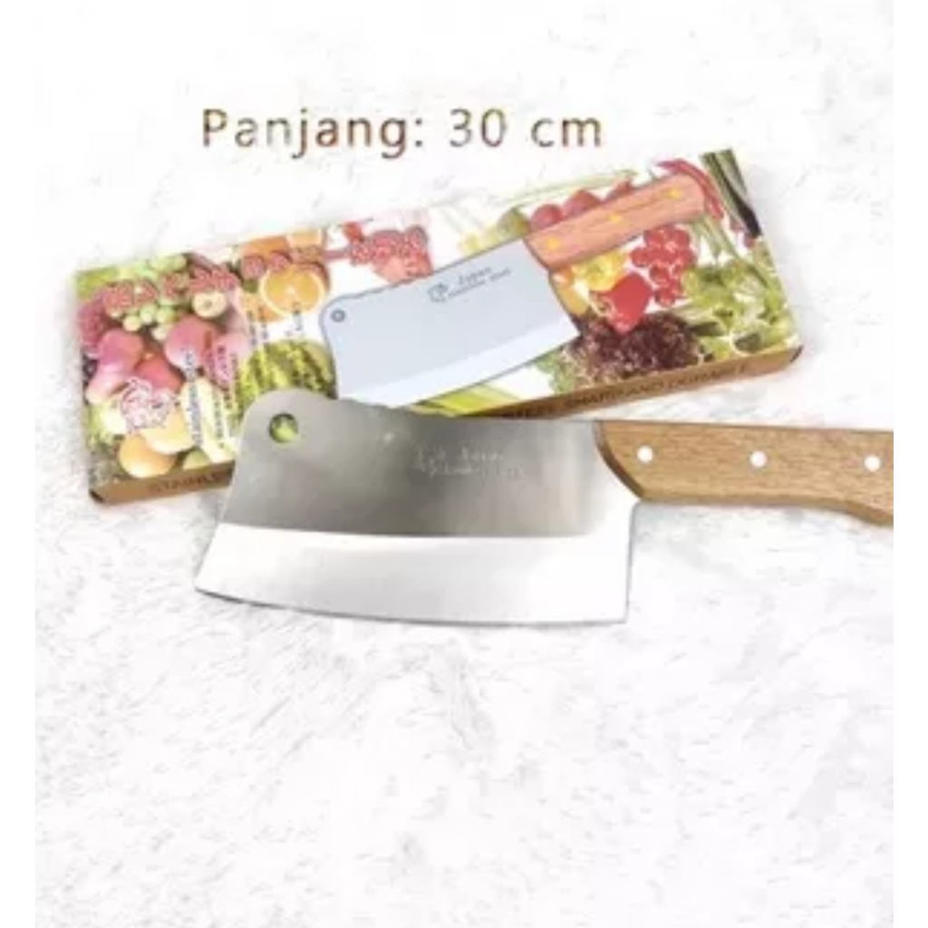 Pisau daging stainless golok daging pisau cincang tulang  B215