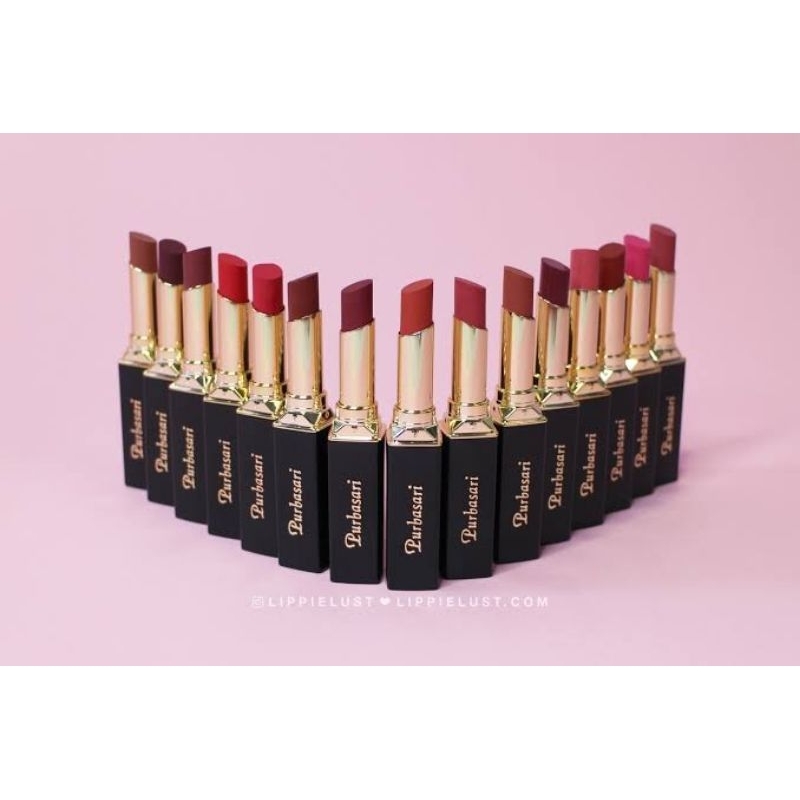 Purbasari Lipstik Matte / Lipstick Color Matte / Lipstick Matte Purbasari