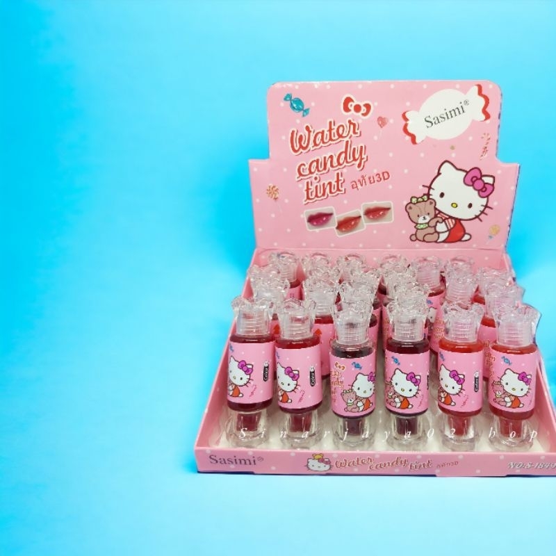 LIP TINT SASIMI HELLOKITTY WATER CANDY TINT VELVET LIP GLOS