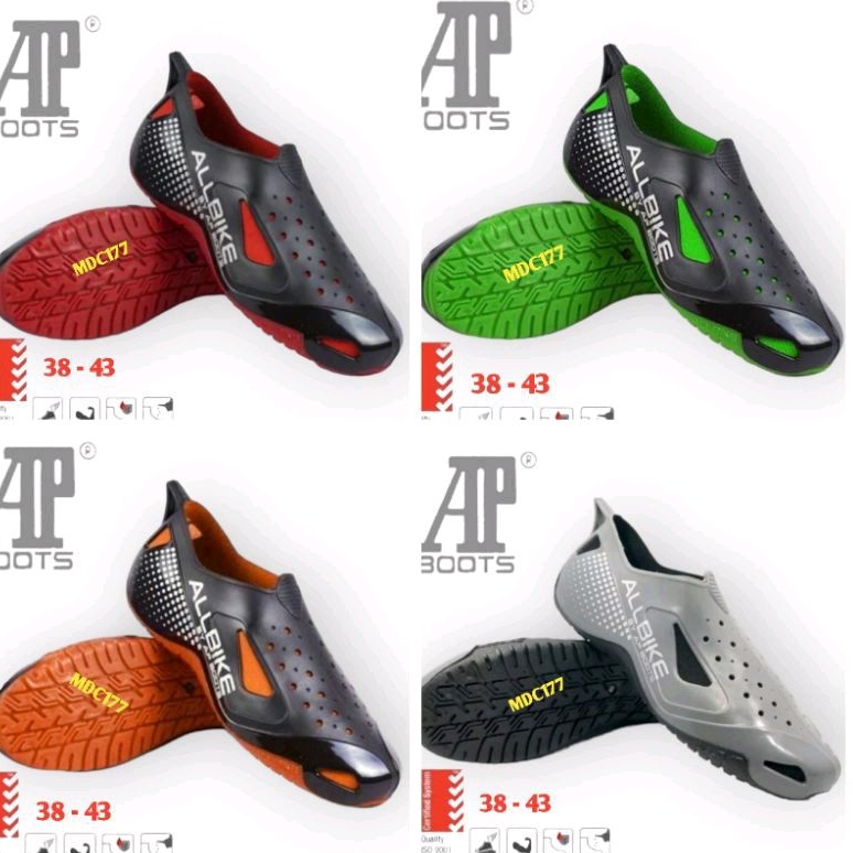 Sepatu Ap Boots ALLBIKE ALL WARNA SEPATU MANCING MANIA