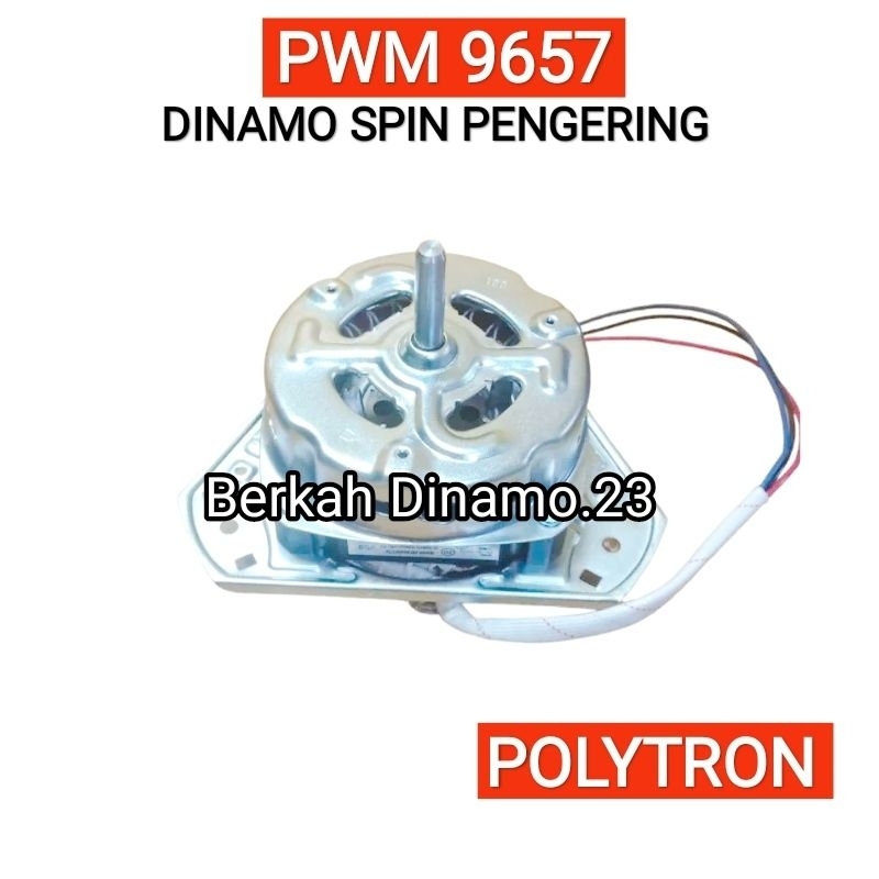 Dinamo Pengering Mesin Cuci POLYTRON PWM 9657 Spin Motor Pengering Polytron Pwm9657