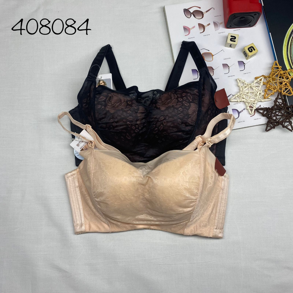 BRA / BH WANITA 408084 KAWAT SIZE 32-38 TERDAPAT 2 WARNA KAIT 3 PAKAIAN DALAM WANITA IMPORT