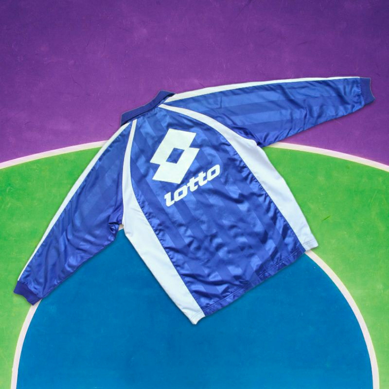 LOTTO BIG LOGO VINTAGE TRACK JACKET