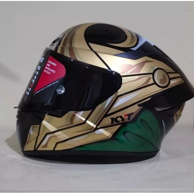 HELM TTC MARVEL LOKI KACA SMOKE