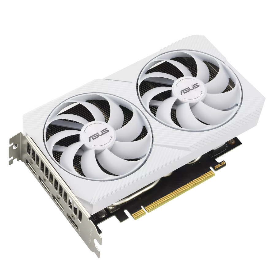 VGA ASUS Dual GeForce RTX 3060 White OC Edition 8GB GDDR6