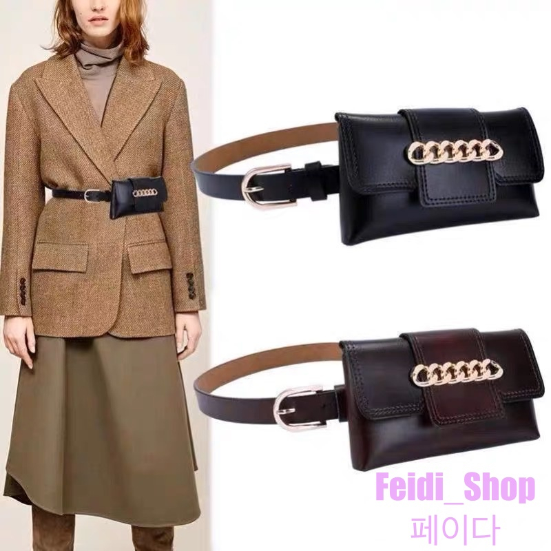 Tas Pinggang Selempang Wanita Bag Waist Mini Kulit "Leather Bag"