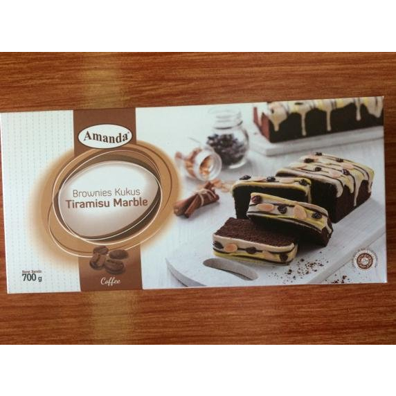 

Brownies Amanda Tiramisu Marble 700Gr / Brownies Amanda