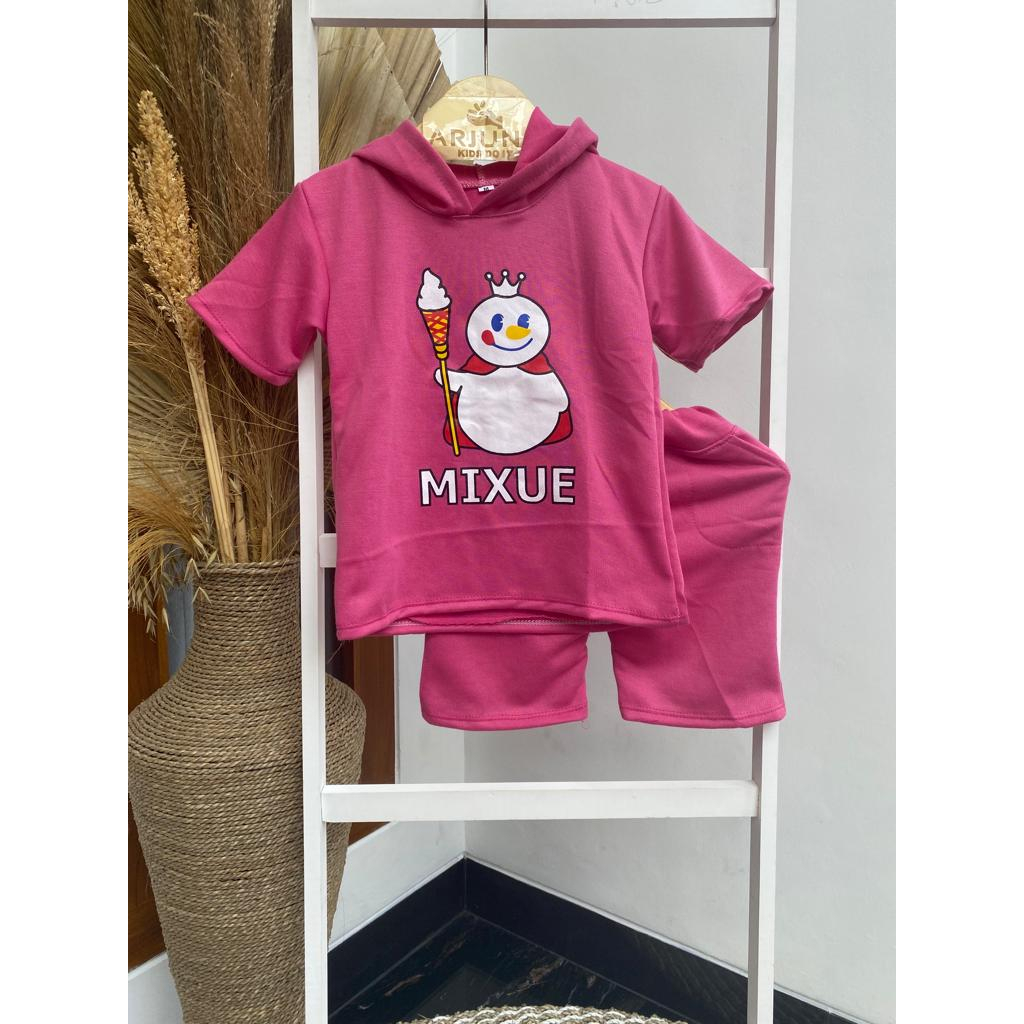 ARJUNA SETELAN HOODIE MIXUE / SETELAN ANAK HOODIE / SET HOODIE ANAK