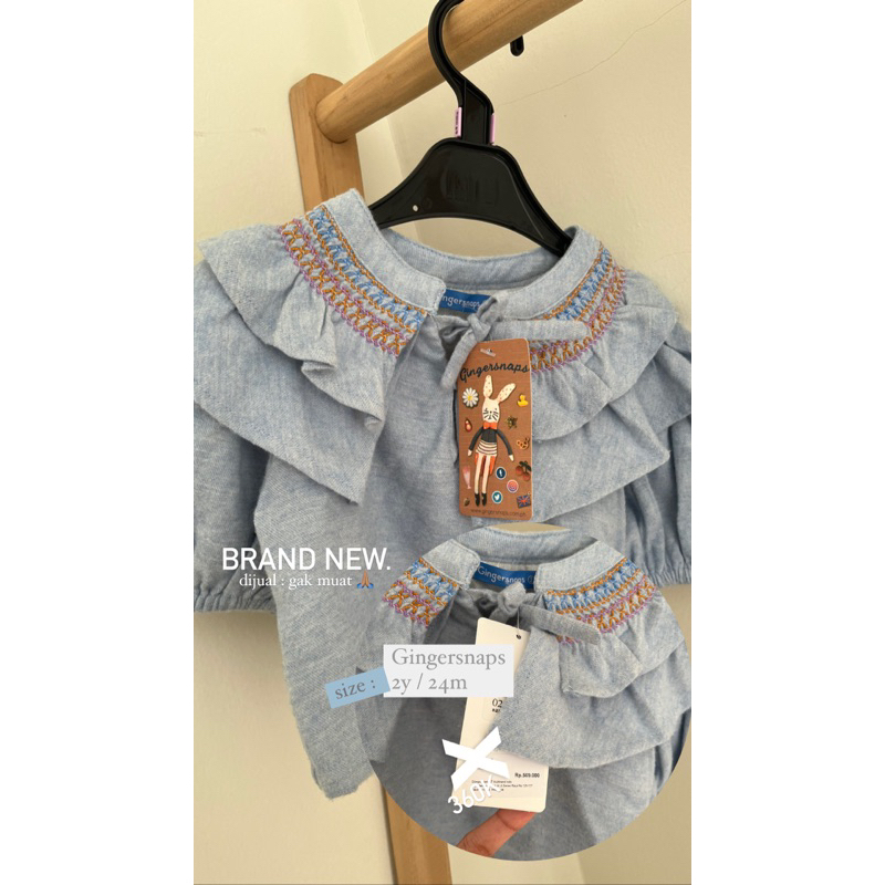 gingersnaps baju anak brand new