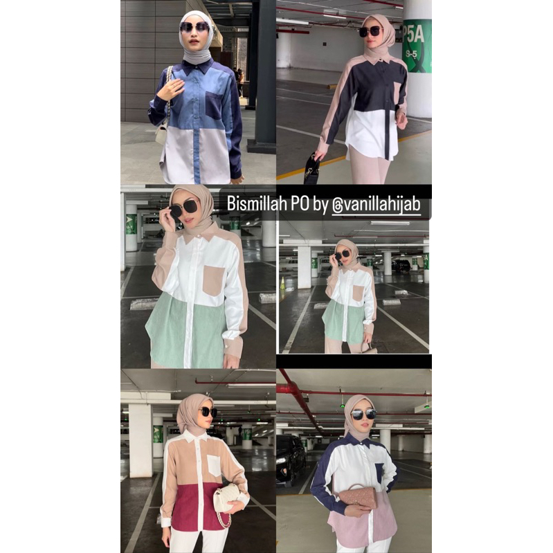 SUEDE BLOUSE BY VANILLA HIJAB