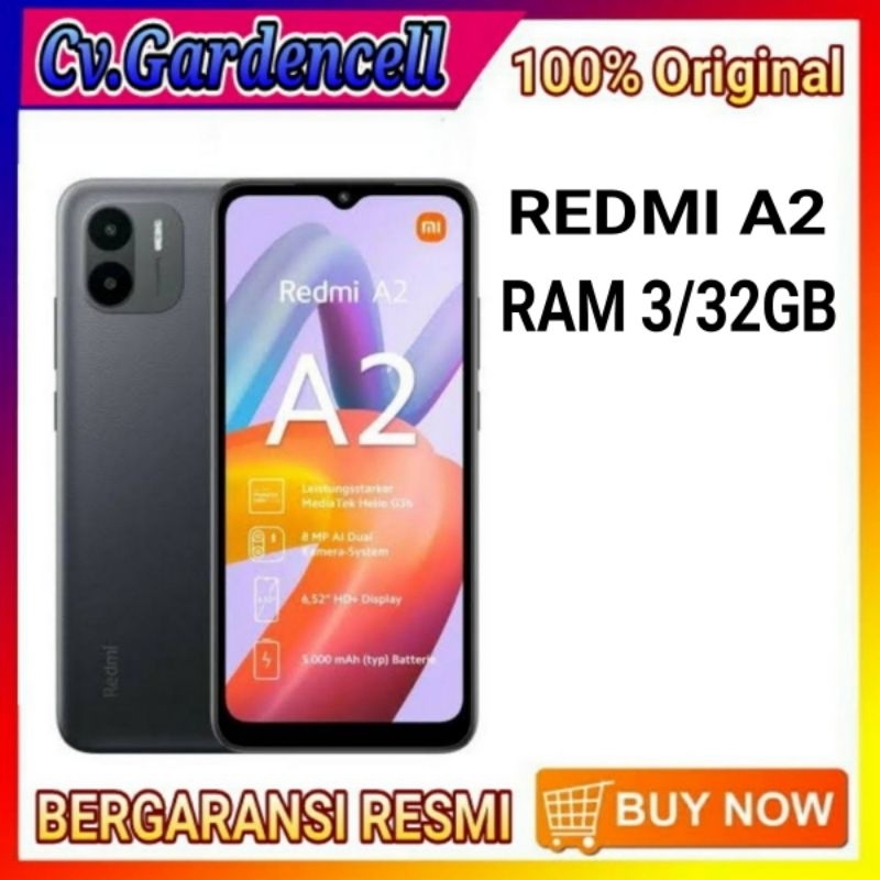Xiaomi Redmi A2 Ram 3/32 Gb Garansi Resmi