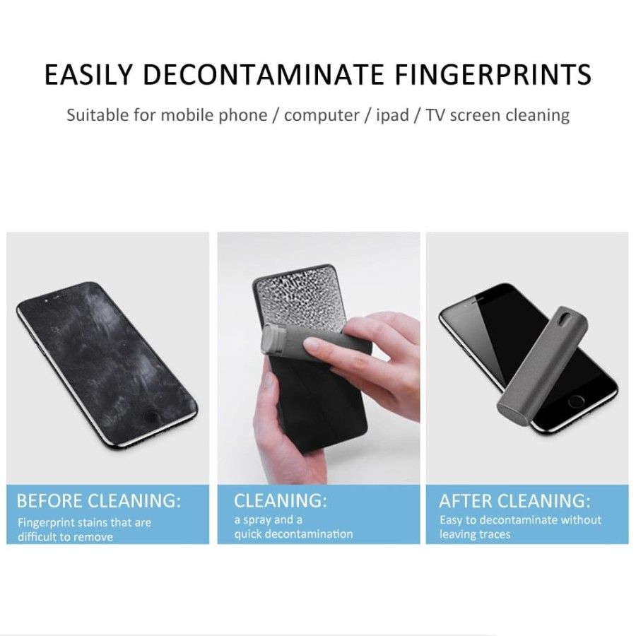 Pembersih Layar/Screen Cleaner Portable Untuk Handphone/Tablet/Laptop