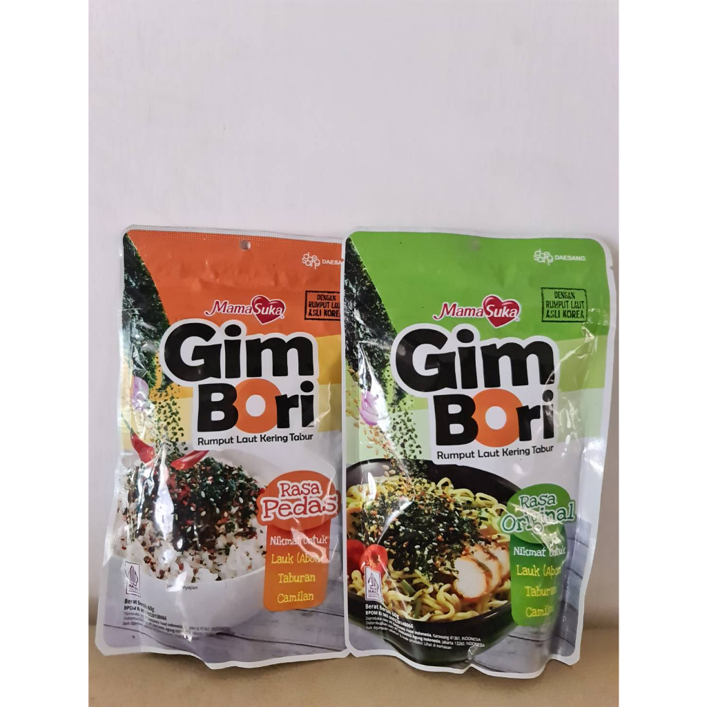 

bon nori mamasuka gim bori rumput laut kering tabur 60 gram