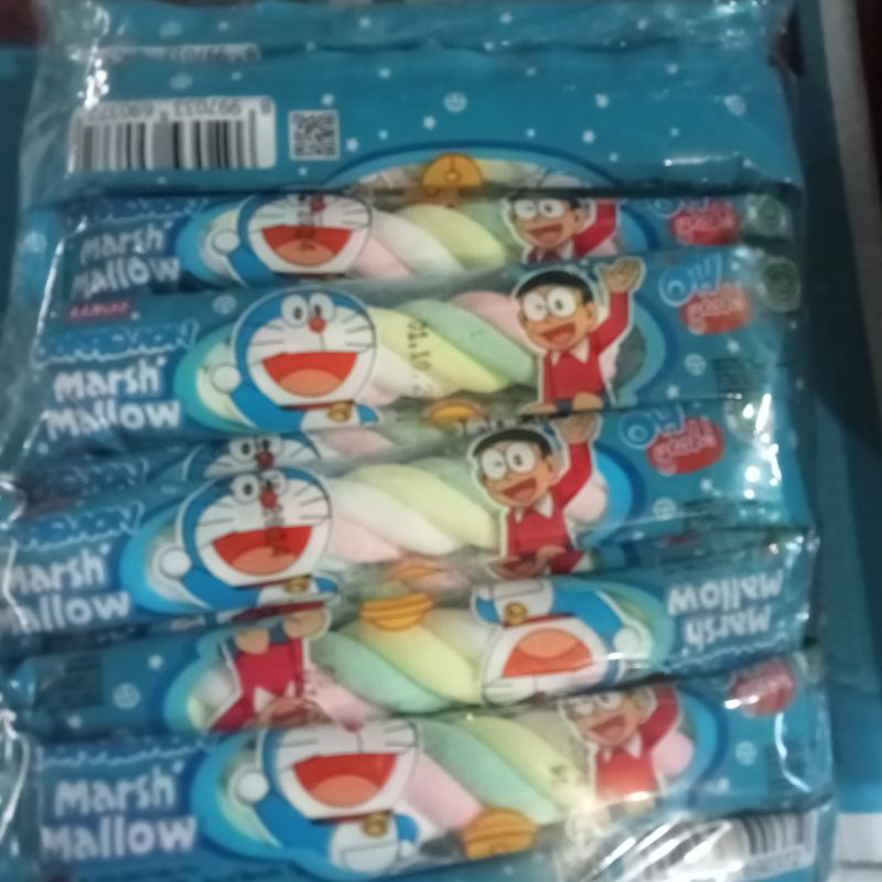 

masmellow doremon kepang kenyal ,enak 1 pak isi 20 pcs