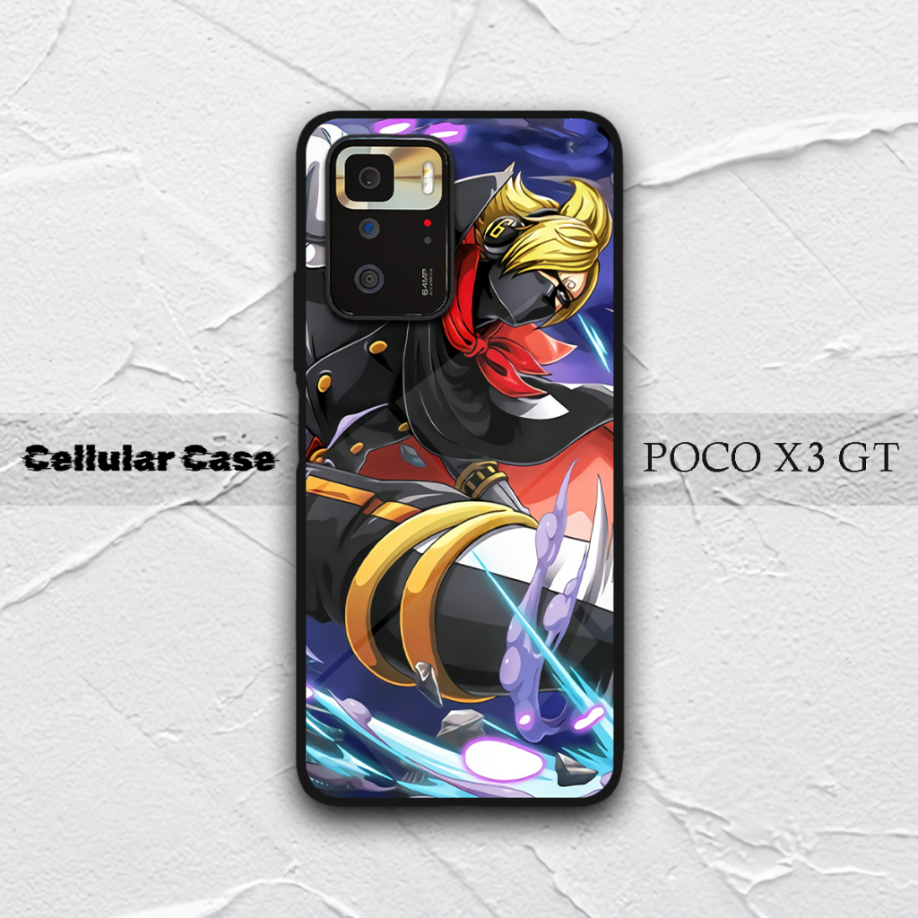 [CS13] Case Glossy Pocophone Poco X3 GT | Casing HP Kilau Efek Kaca | Kesing HP Premium Softcase Har