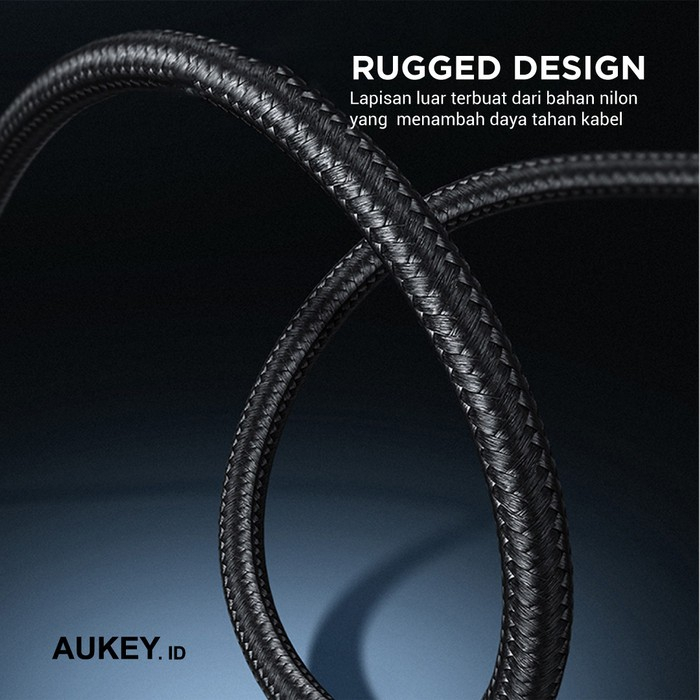 Kabel iPhone Aukey CB-KCL2 Circlet USB-C to Lightning MFi 2m - 501749