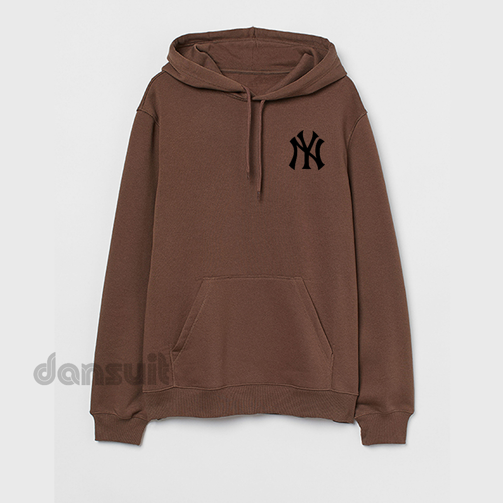 Sweater Hoodie Pria/Wanita Size M - XXXL  Sweater Hoodie NY NEWYORK YANKEES Logo Bahan Tebal Premium