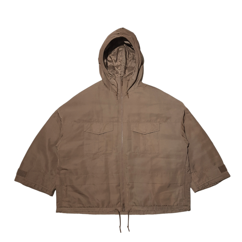 Uniqlo x White Mountaineering Hybrid Down Oversized Parka Jacket Jaket Puffer Padded Bulang Bulu Ang