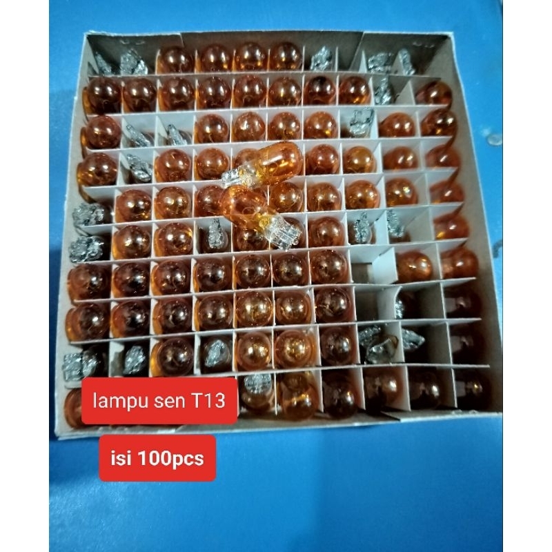 lampu sein T13 isi 100pcs