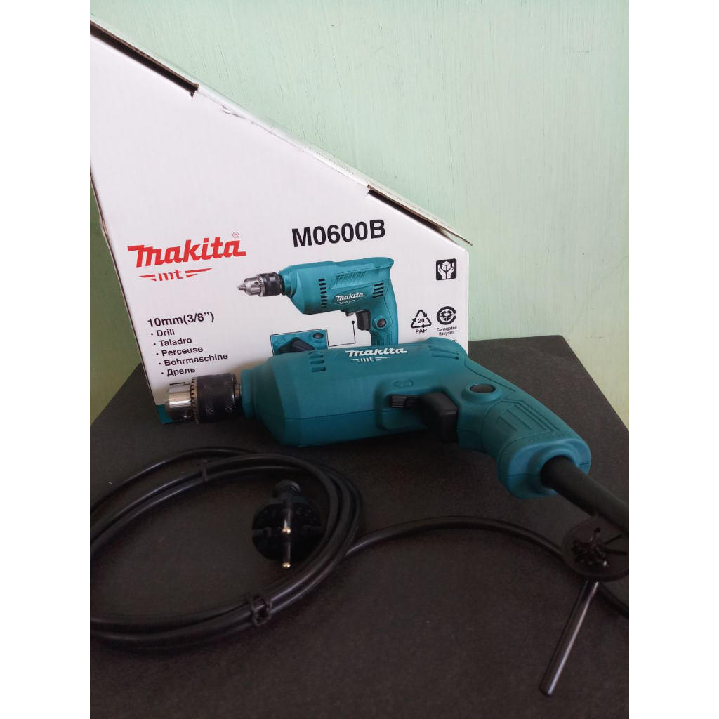 MAKITA Mesin bor listrik 10mm bor tangan 10mm (0600B) MAKITA