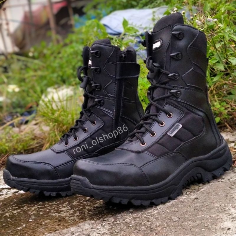 Sepatu PDL POLRI Terbaru Sepatu PDL TNI AD AL AU Security Jatah Pembagian Caanggo pdl tactical Caang