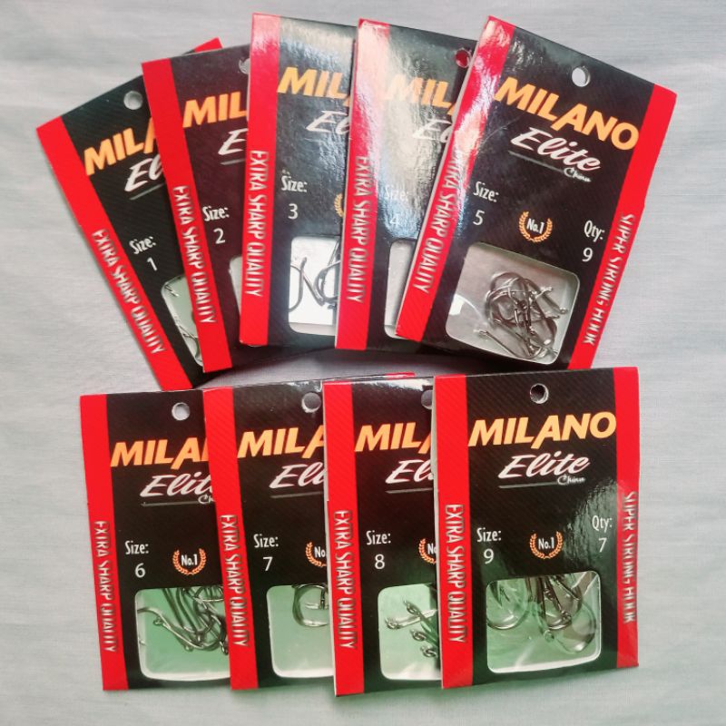 KAIL PANCING Milano Elite CHINU No 1 s/d 10