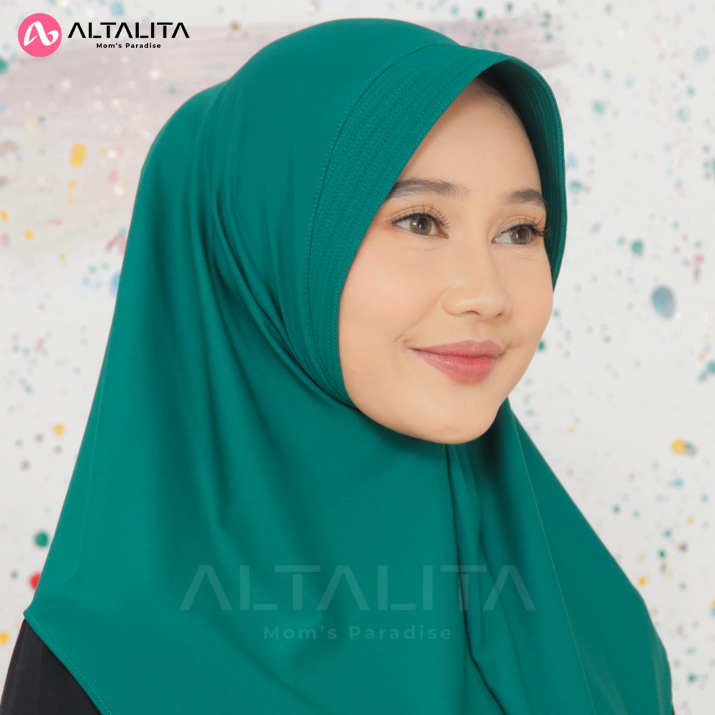 Altalita - Jilbab Instan Qiara Penguin Hijab Sport Size S Menutup Dada Kerudung Bergo Sporty pet Tebal Bahan Jersey Premium Cocok Untuk Sekolah Olahraga Volly Futsal Badminton dan Sehari-Hari