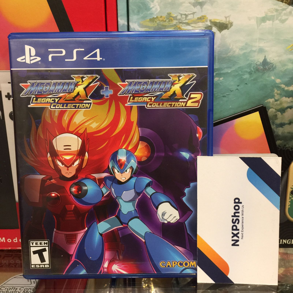 PS4 MEGAMAN X LEGACY COLLECTION 1+2 SEKEN