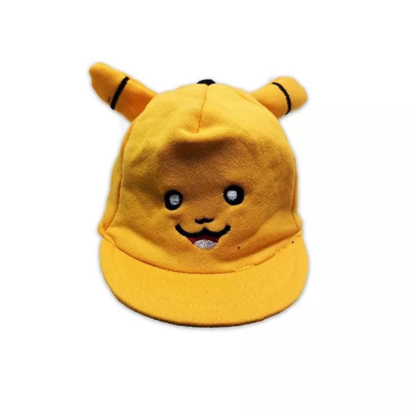 Topi  Anak Pikachu Gemas dan Lucu Usia 0-2Tahun