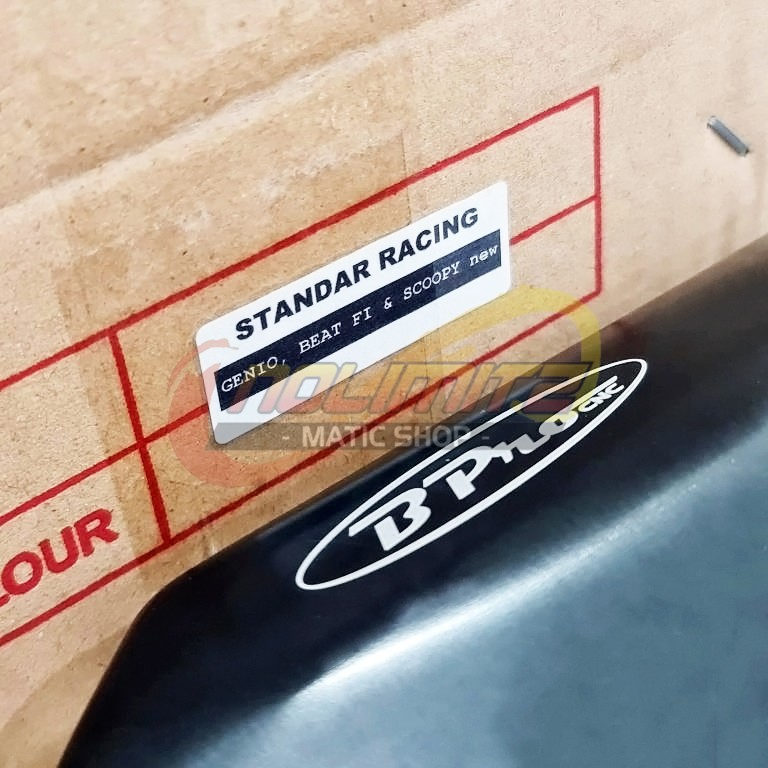 Knalpot BPro B Pro Standar Racing NEW Honda Genio Beat Deluxe Scoopy