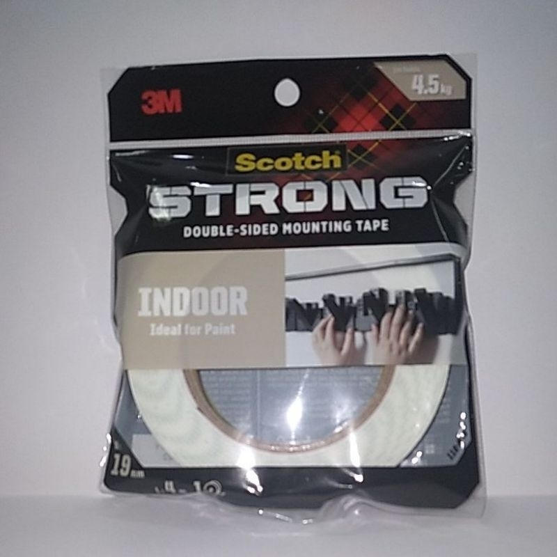 

3M SCOTCH STRONG DOUBLE TAPE MOUNTING 110-M19