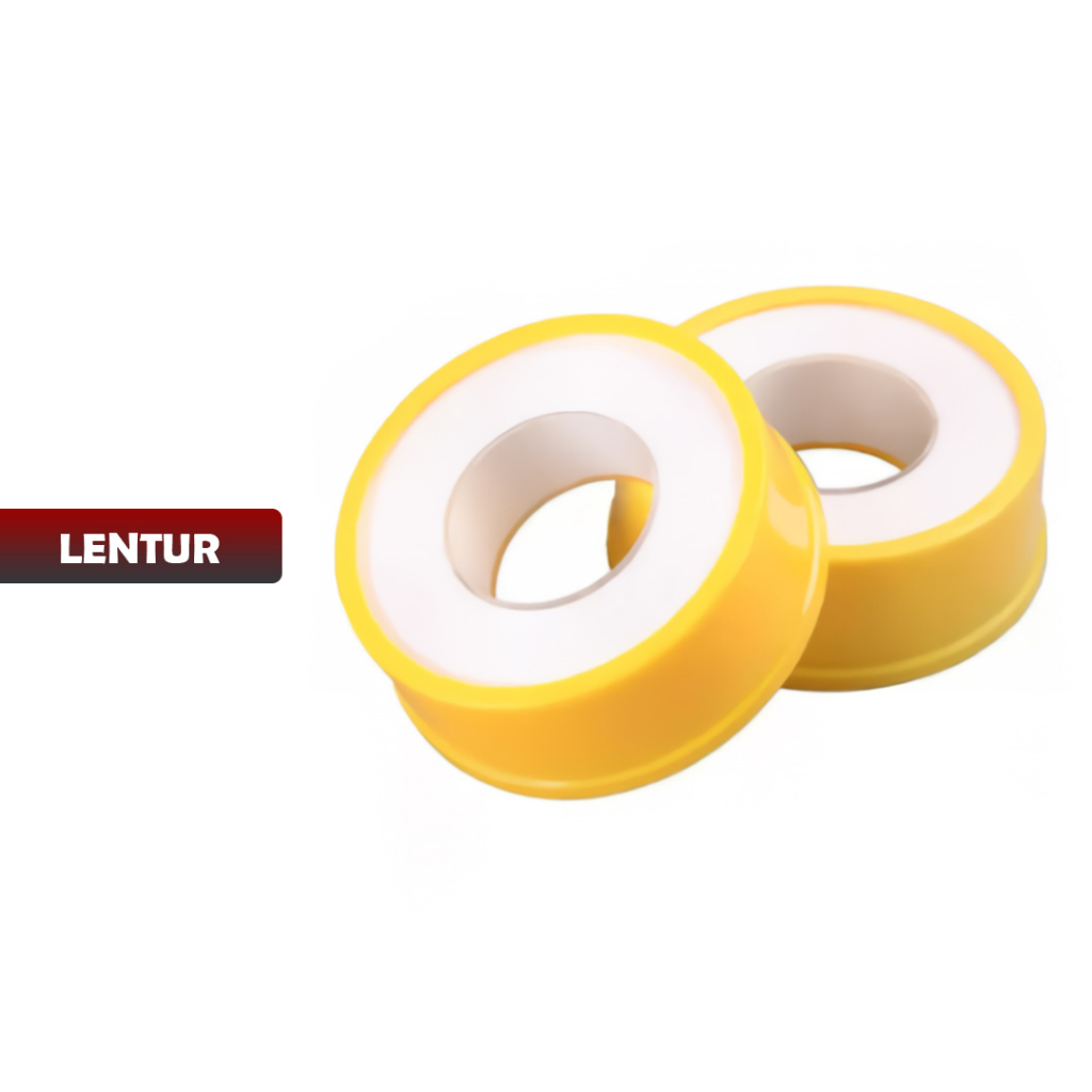 SEAL TAPE 12 x 0,075 MM x 10 METER ISOLASI PUTIH LENTUR - YOSINOGAWA