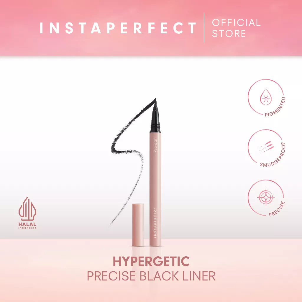 Instaperfect Hypergetic Precise BLACK LINER - Eyeliner