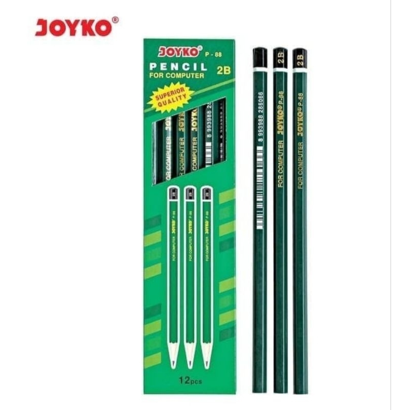 

Pensil 2B joyko (isi 12pcs)