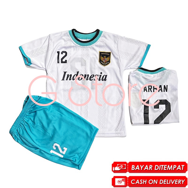 BISA COD / SETELAN BAJU BOLA ARHAN TERMURAH / SET KAOS TIMNAS INDO TERBARU / BAJU CELANA SET / KAOS UNISEKS BERKUALITAS