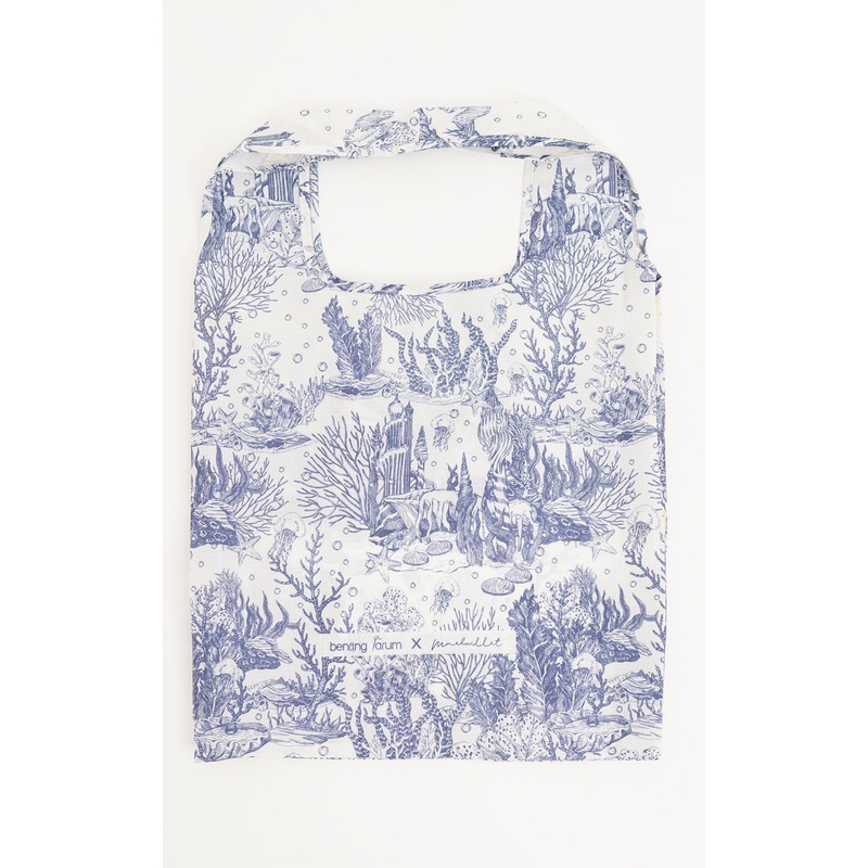 BENANG JARUM X COLLABORATORS El Mar Minorca Foldable Bag