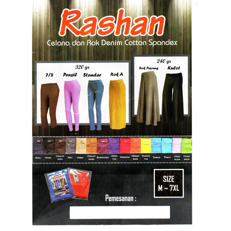 Celana 7/8 Rashan