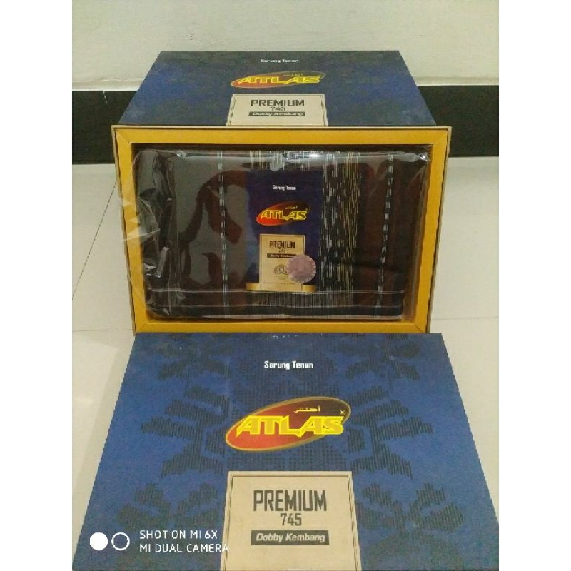 SARUNG ATLAS PREMIUM 745 Dobby Kembang ORIGINAL