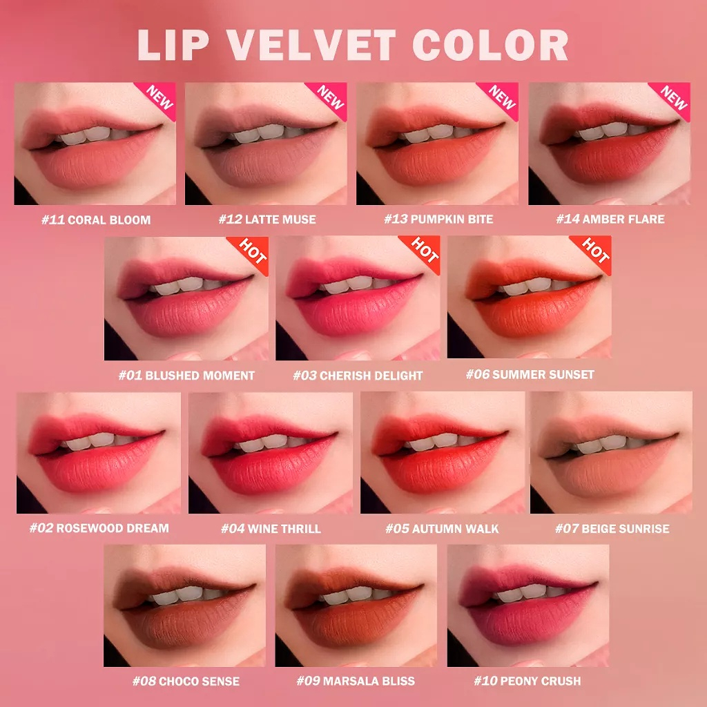 BNB BARENBLISS Cherry Makes Cheerful LIP VELVET - LIP VELVET BNB MURAH