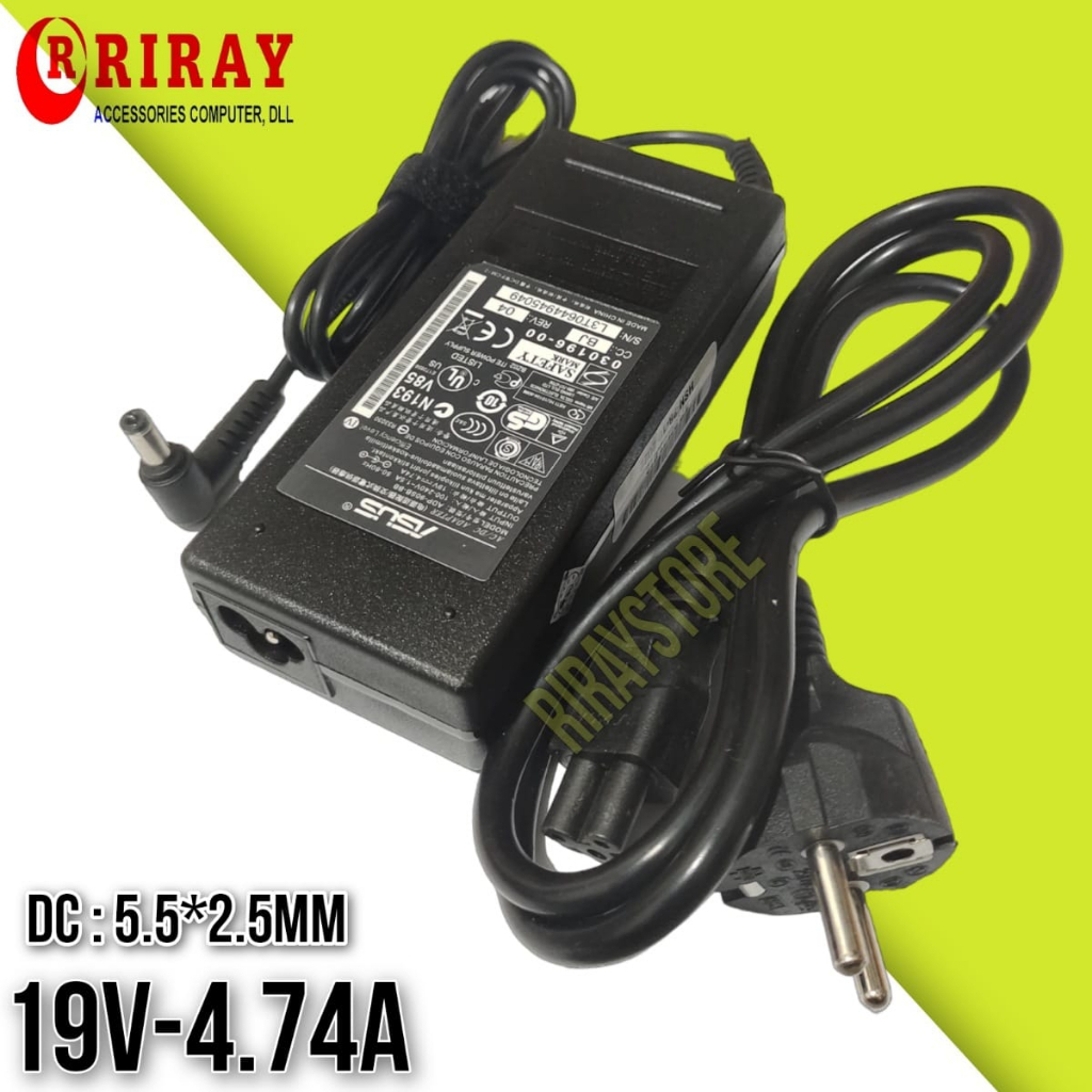 Adaptor Charger Laptop Asus A42 K43 19V 4.74A