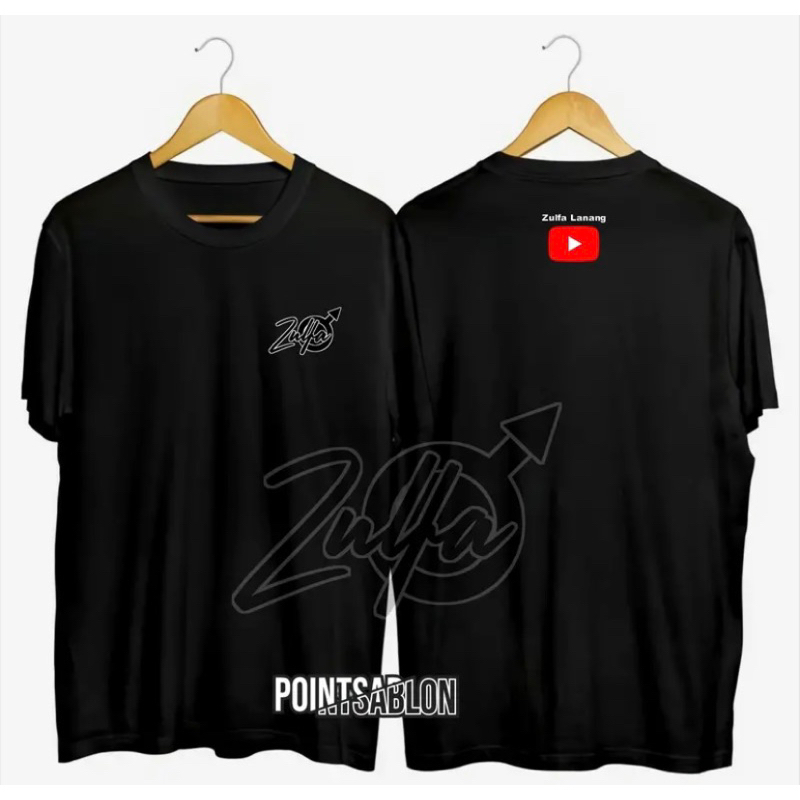 Kaos Zulfa Lanang Original // Kaos Youtuber Zulfa Lanang Original